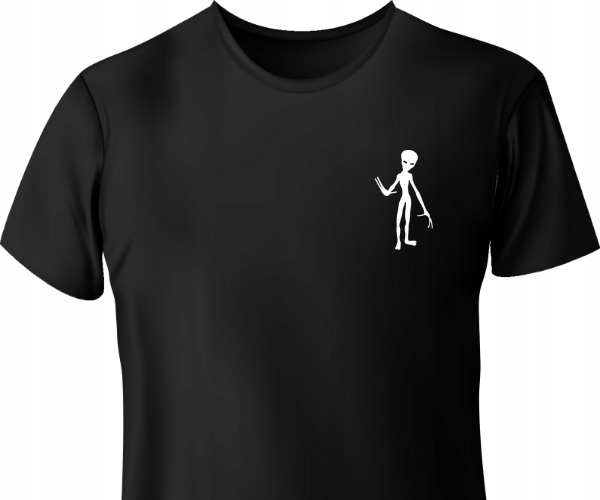 

naprasowanka T-shirt Obcy Ufo Alien 10 X 5,8 CM