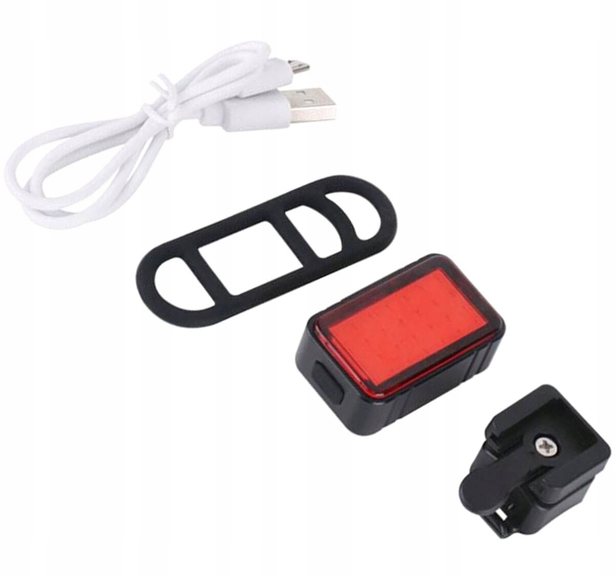 LAMPKA ROWEROWA LED NA TYŁ ROWERU TYLNA USB POD SIODEŁKO 28 DIÓD WIDOCZNA Marka Aptel