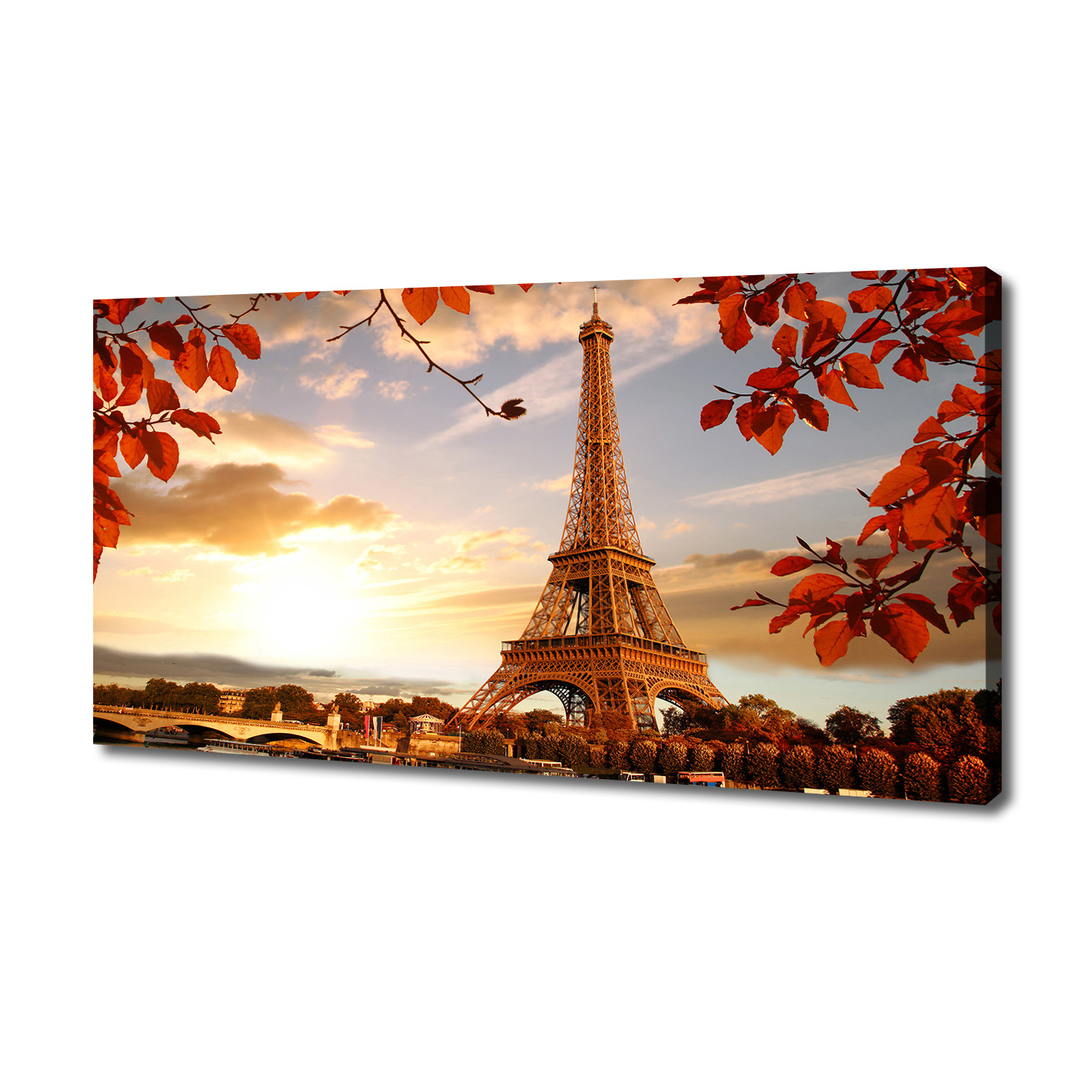 

Foto obraz na płótnie Wieża Eiffla Paryż 140x70 cm