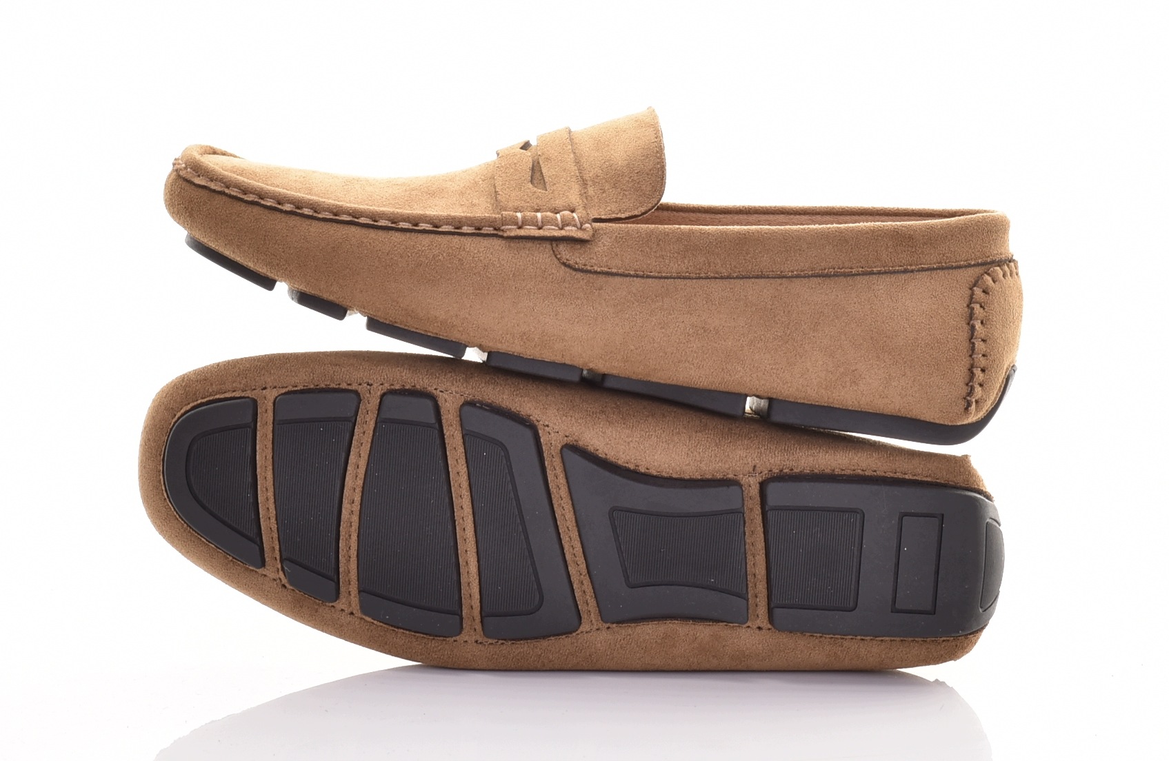 Pánské Mokasíny Nazouvací Ekosemiš Elegantní Klasické Casual Módní