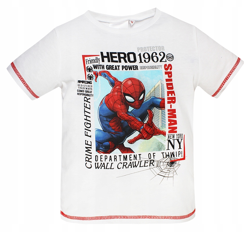 

Spiderman Bluzka Chłopięca T-shirt Marvel 128