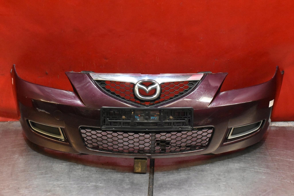bumper grille front front claret MAZDA 3 1 and BK LIFT 06-09