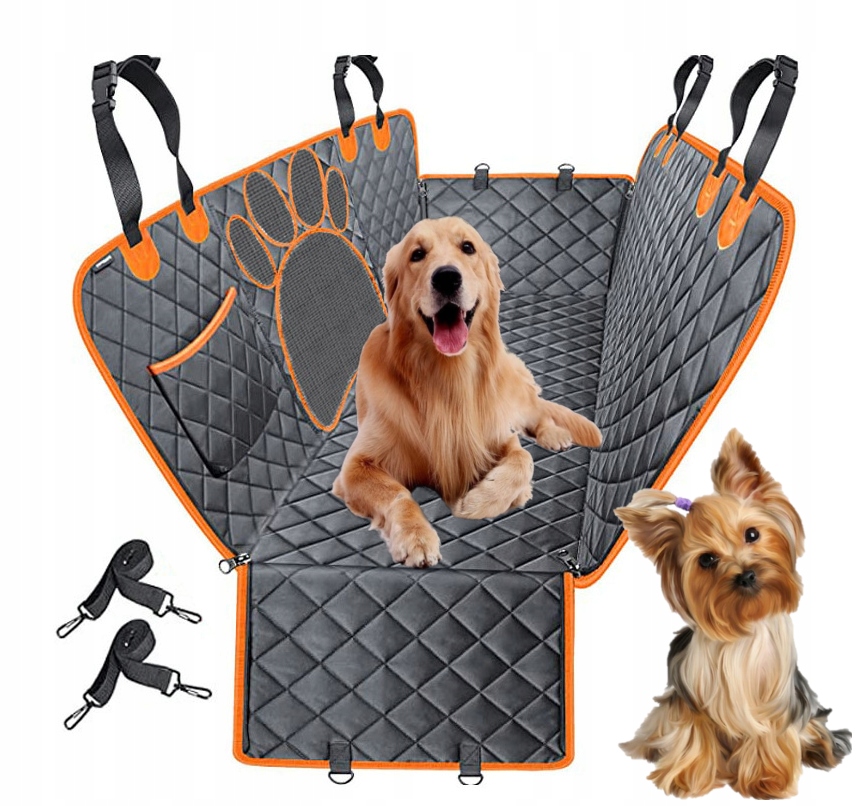 Podložka pro psa do auta, potah na sedadlo auta, voděodolná, zavazadlový prostor