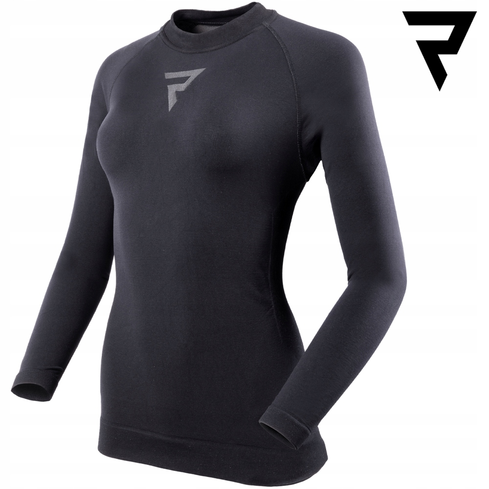 KOSZULKA TERMOAKTYWNA Z DŁUGIM RĘKAWEM REBELHORN FREEZE II LADY BLACK DL