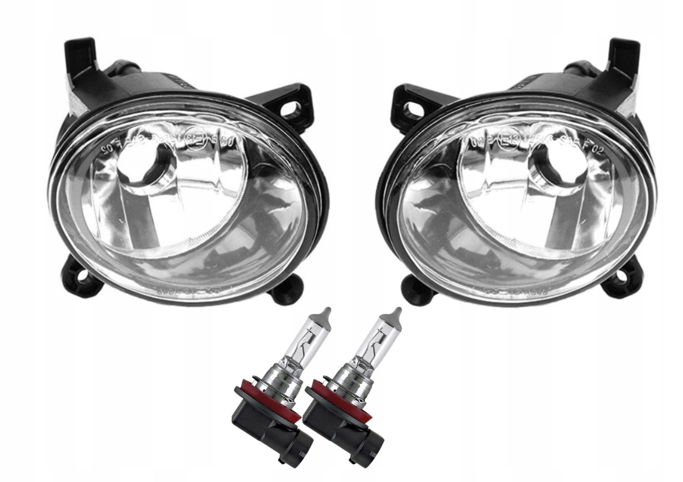 Audi A4 B8 A6 C6 Q5 Seat Exeo Halogeny Přední Mlhové Světlomety P+l H11