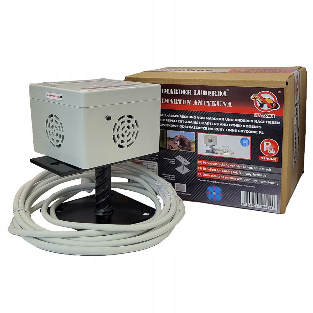 Antykuna Odstraszacz Kun Mocny Na Parking/na Strych 4 Stronny Na Stopce