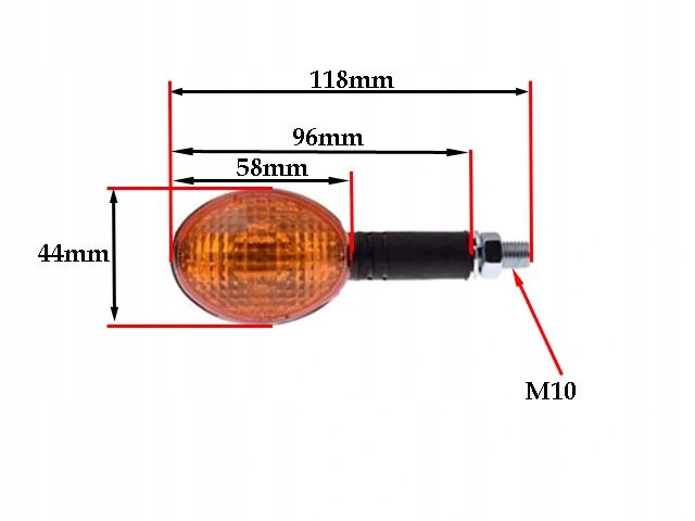 Kierunkowskaz zaślepki Yamaha YZF 600 Thundecat Producent inny