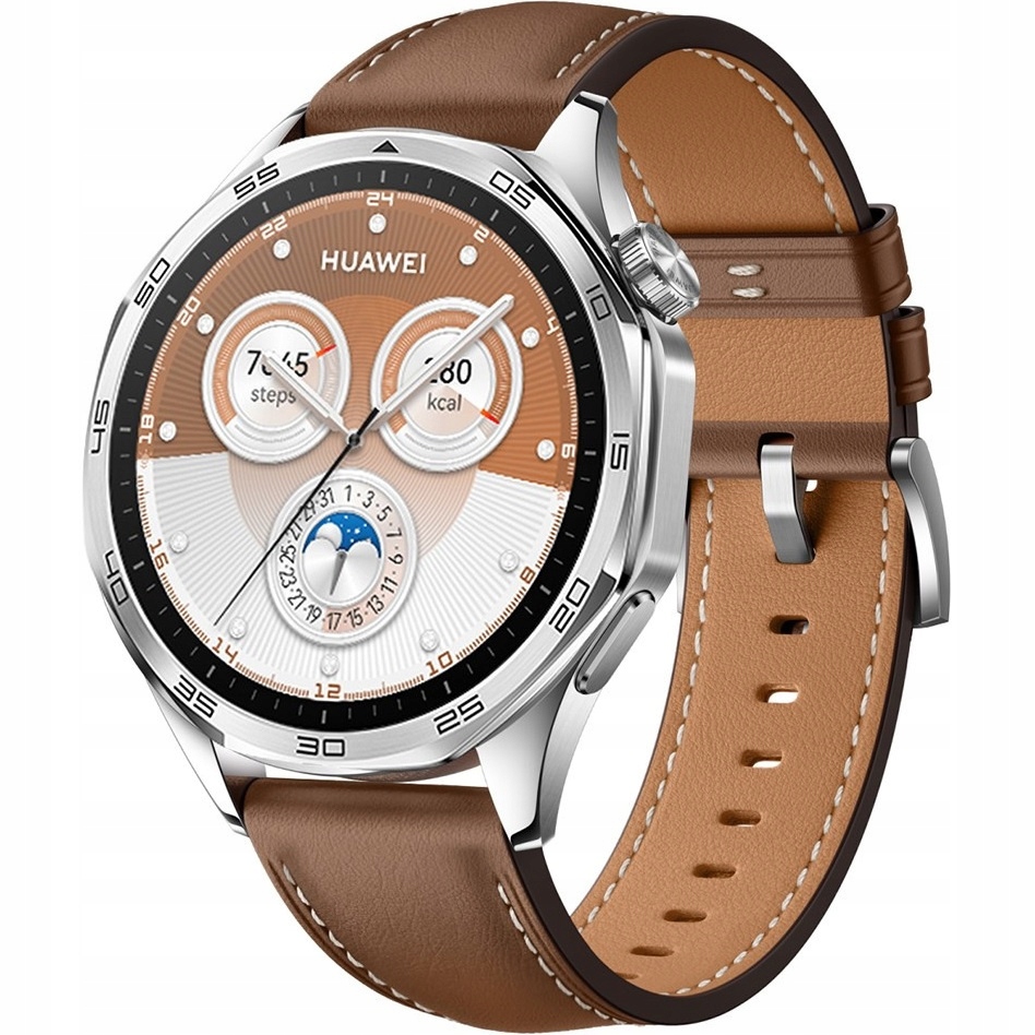 Pasek Skórzany Do Huawei Watch Gt 2 3 4 5 GT2 GT3 GT4 GT5 Pro GT2e 2e 46MM