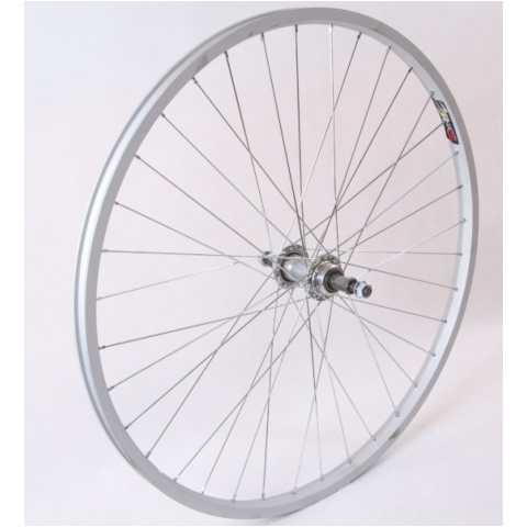 KOŁO ROWEROWE TYLNE 24 POD WONOBIEG 6/7 ALUM