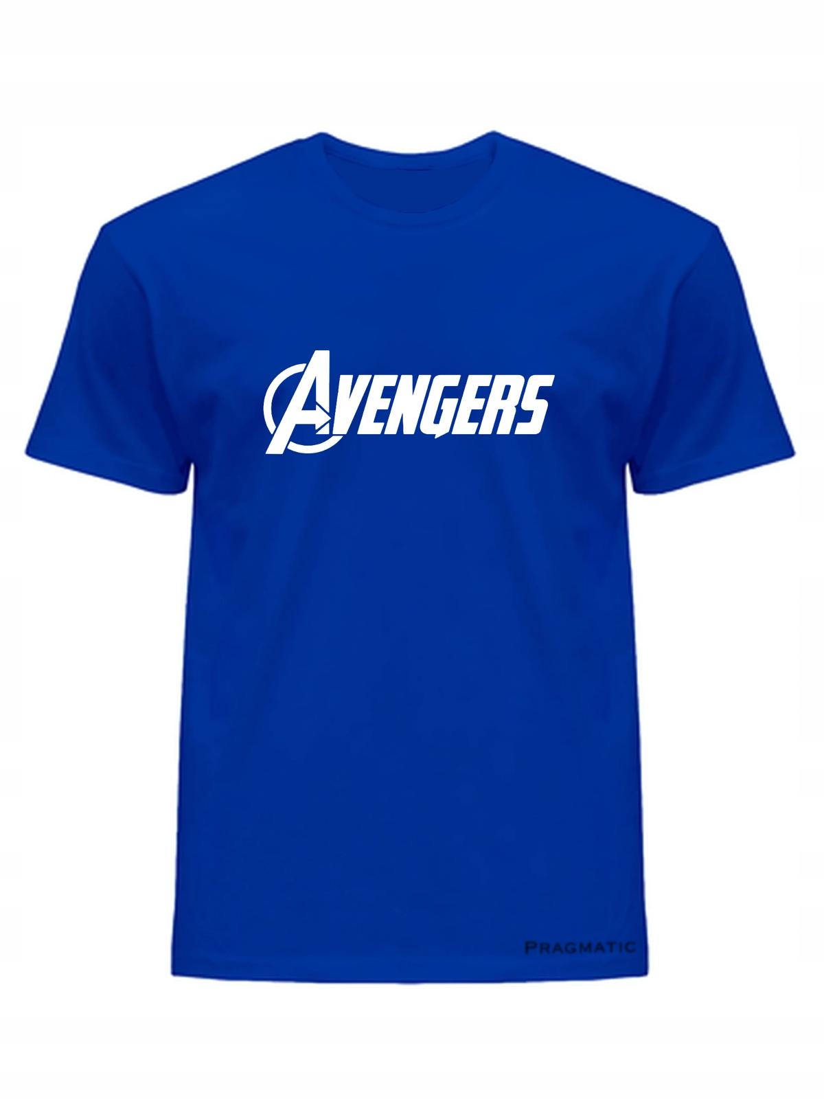 

Koszulka T-shirt Męski Niebieski Avengers S