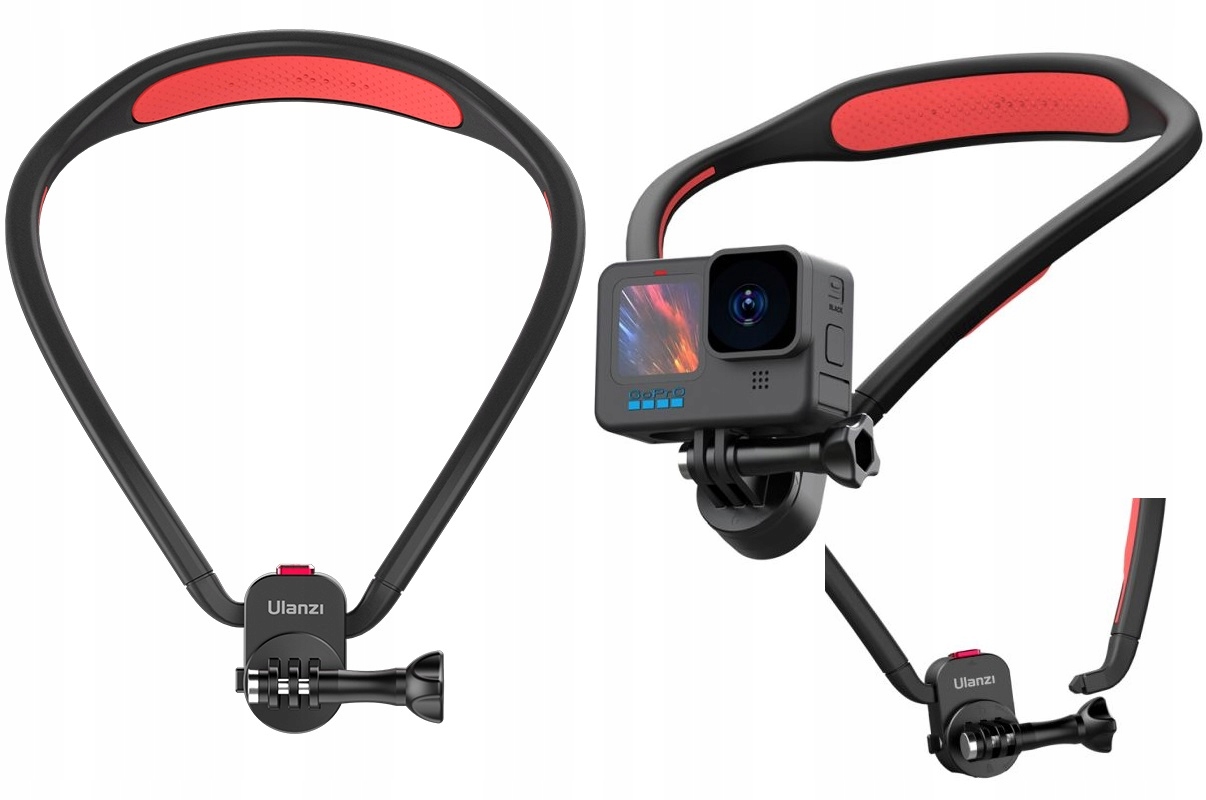Uchwyt Mocowanie na Szyję Szyja do GoPro Sjcam Xiaomi INSTA360 Dji Ulanzi