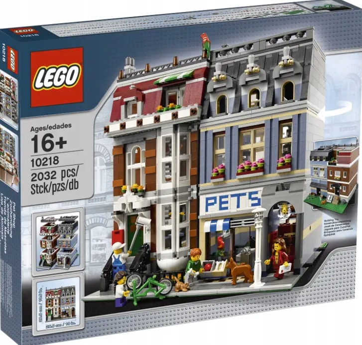 LEGO Creator Expert 10218 Зоомагазин