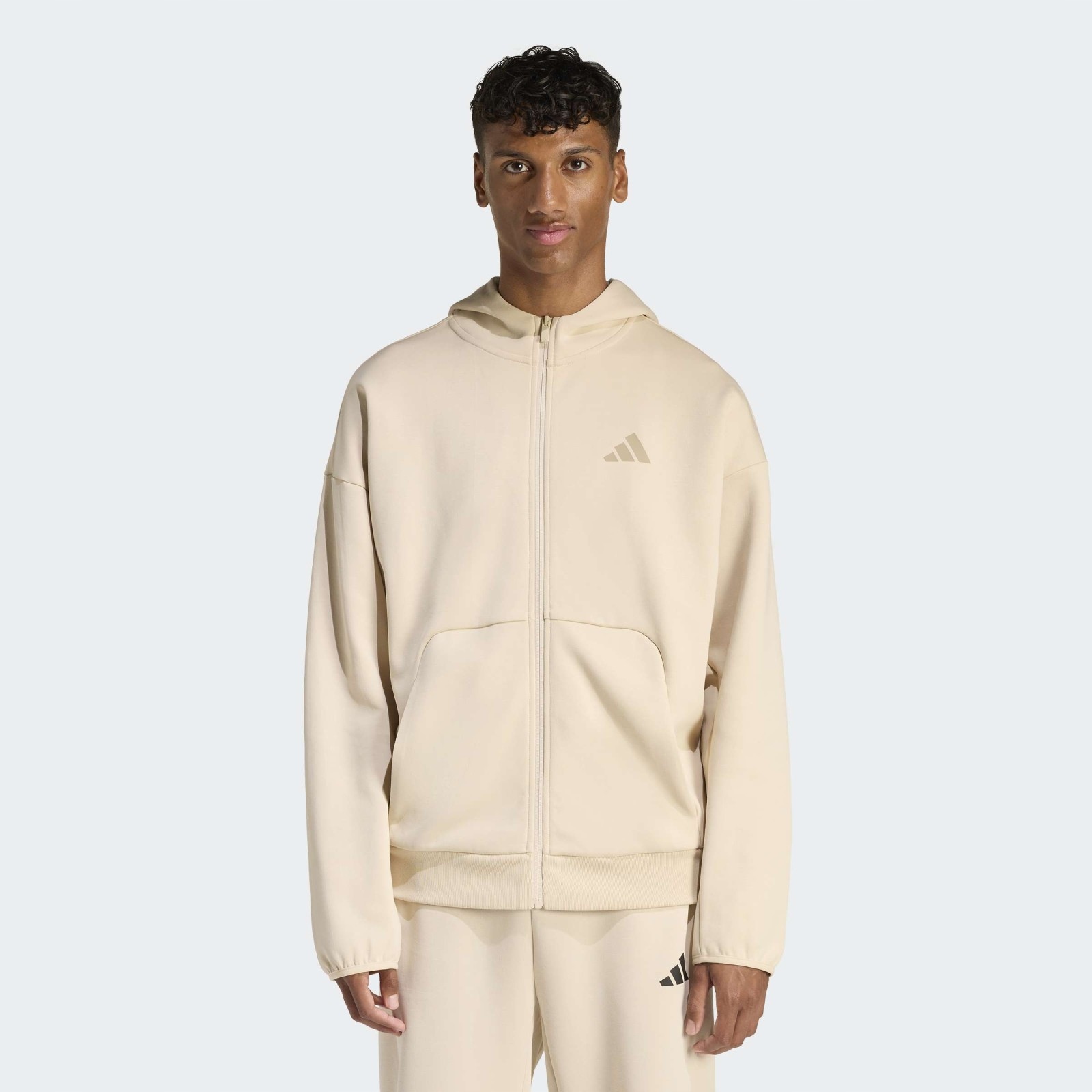 Pánská mikina adidas Future Icons Small Logo Full-Zip Hoodie
