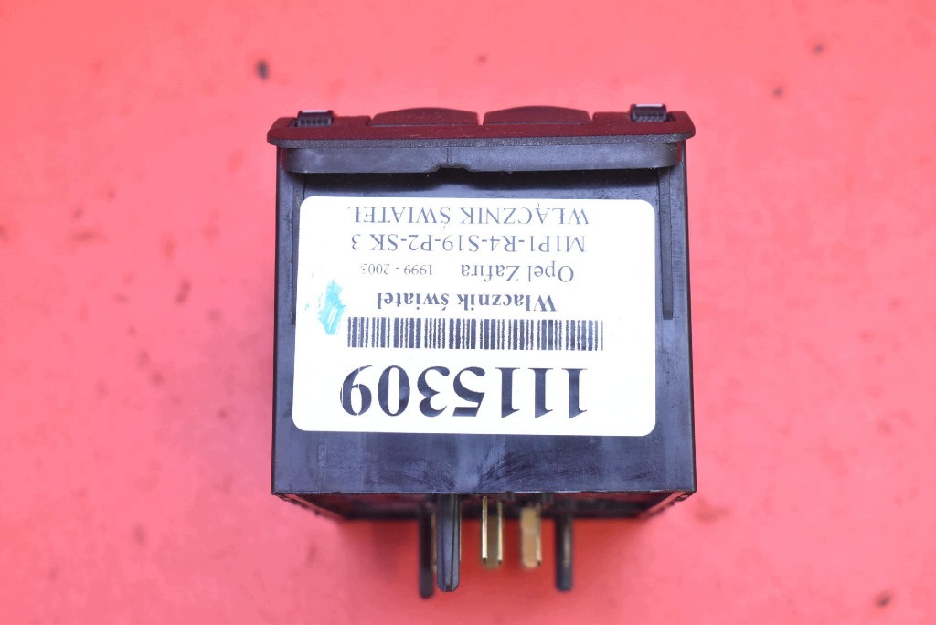 switch light switch 09133249 OPEL ZAFIRA A 99-03