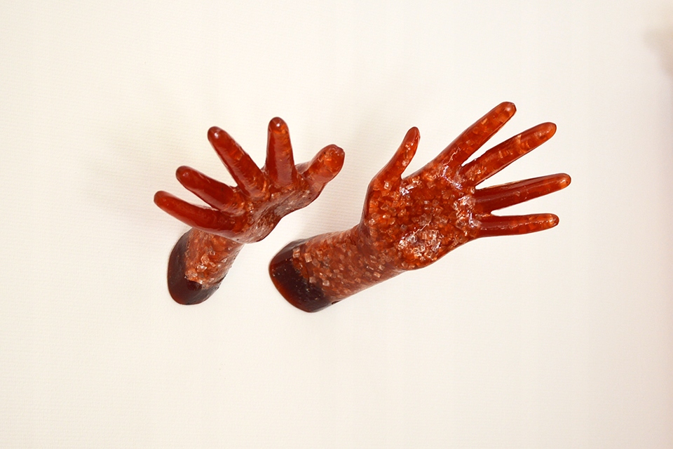 SZKLANE RĘCE WIESZAK RĘCZNIE ROBIONY RZEŹBA HAK PL Kod producenta GLASSHAND1