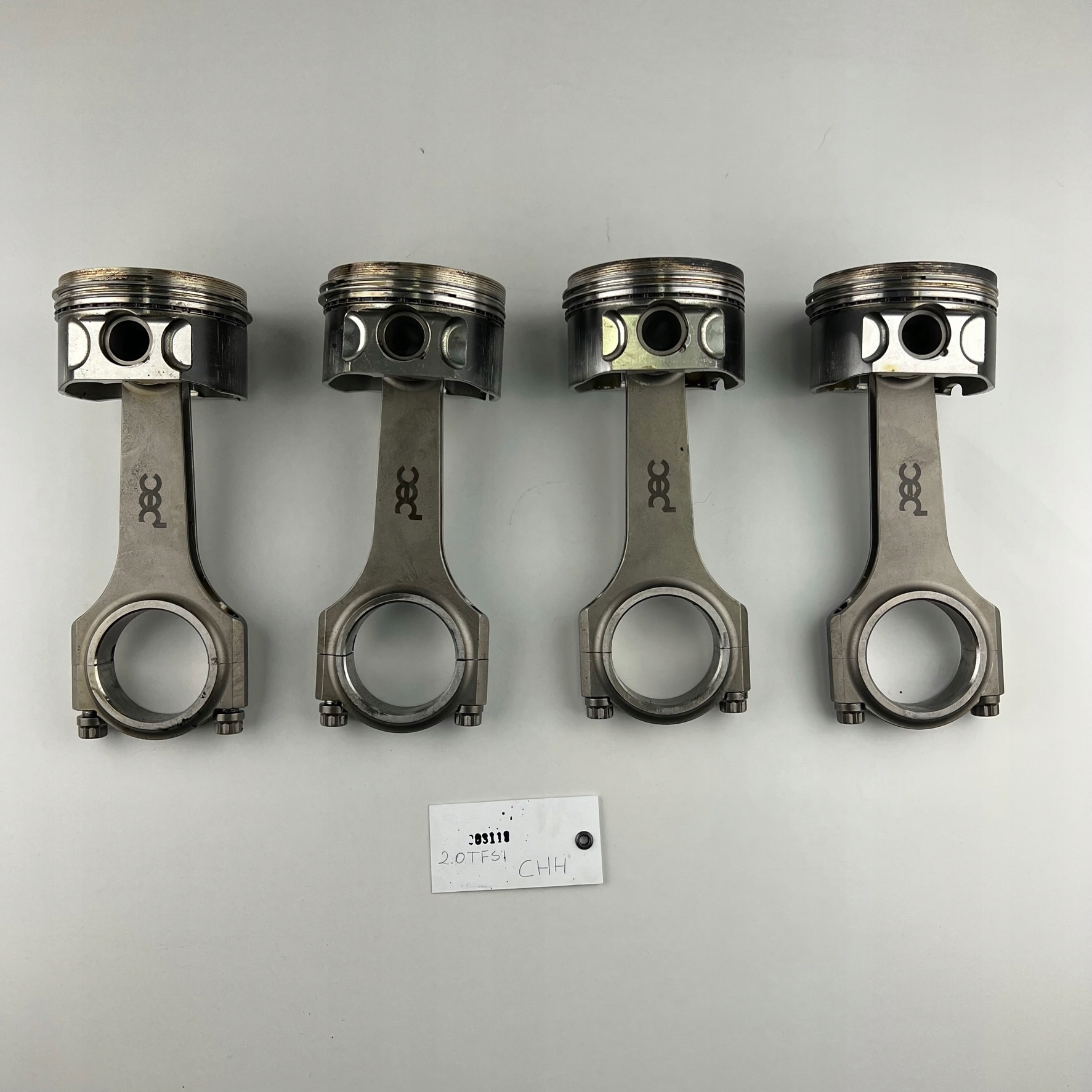 K9494DA G0331 - КОВАНИЙ ПОРШЕНЬ + ШАТУН PEC 16V 2.0 TFSI