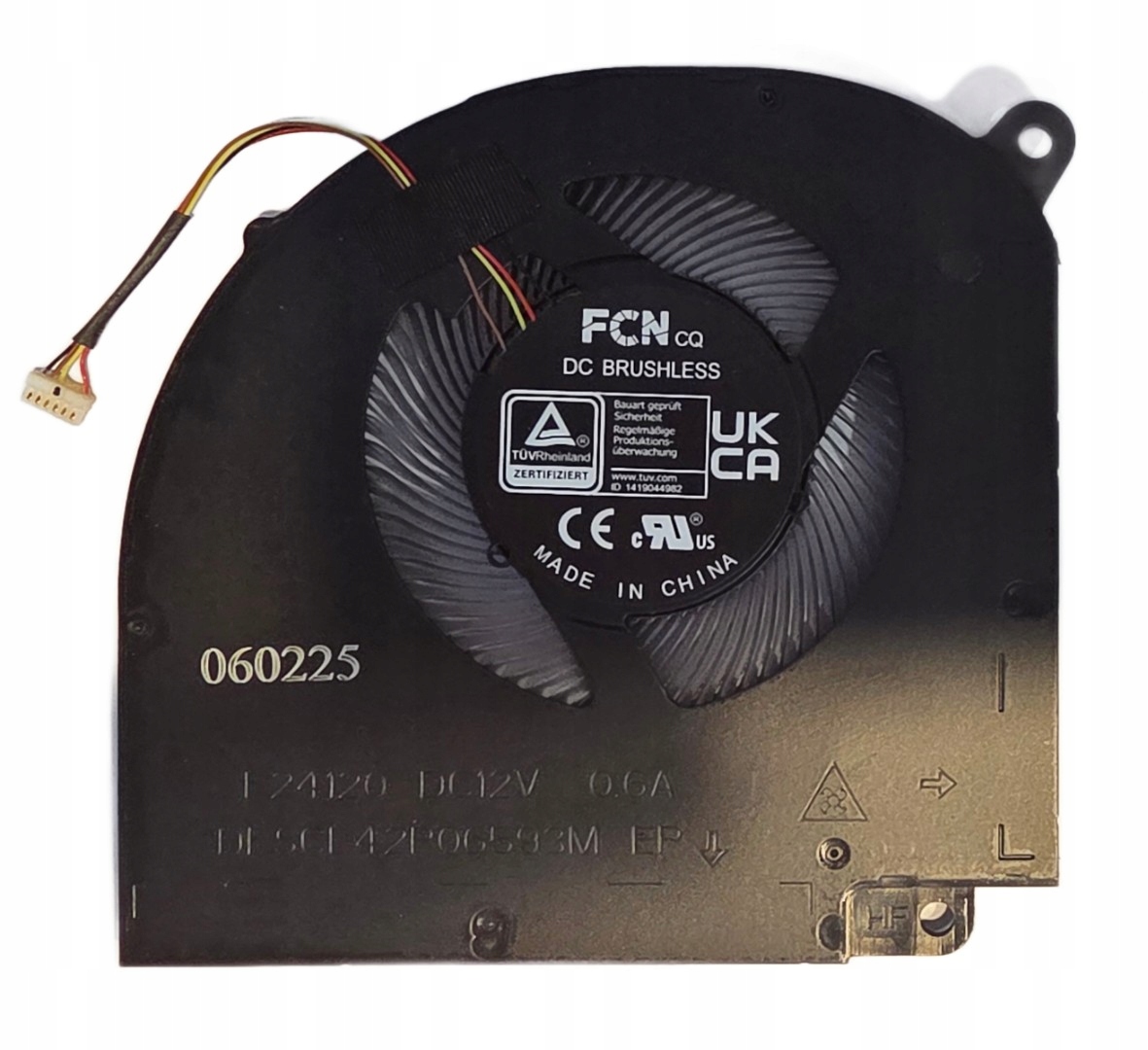 Ventilátor Cpu Gigabyte Aorus 15 Bsf Bkf 9SF 9KF DFSCL42P06593M F24120