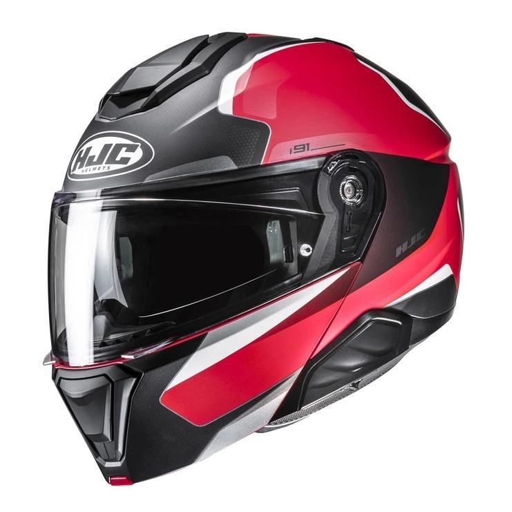 Motocyklová prilba Hjc I91 Felio Black/red čierna červená Darčeky