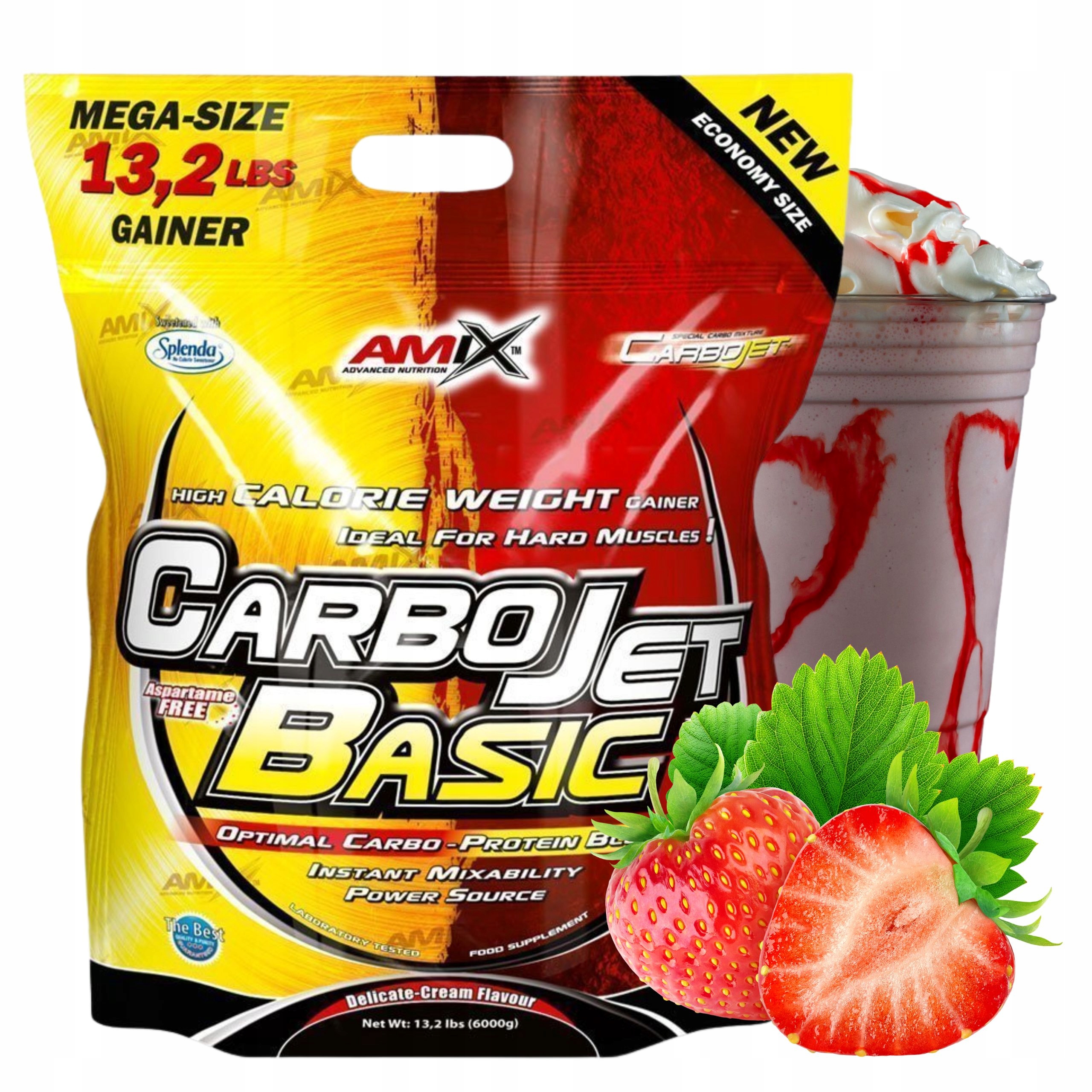 Carbojet Basic Energie Syrovátkový Protein Wpc Sacharidy Gainer 6 kg