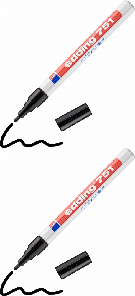 

Precyzyjny Marker Olejowy Edding Czarny Japan x2
