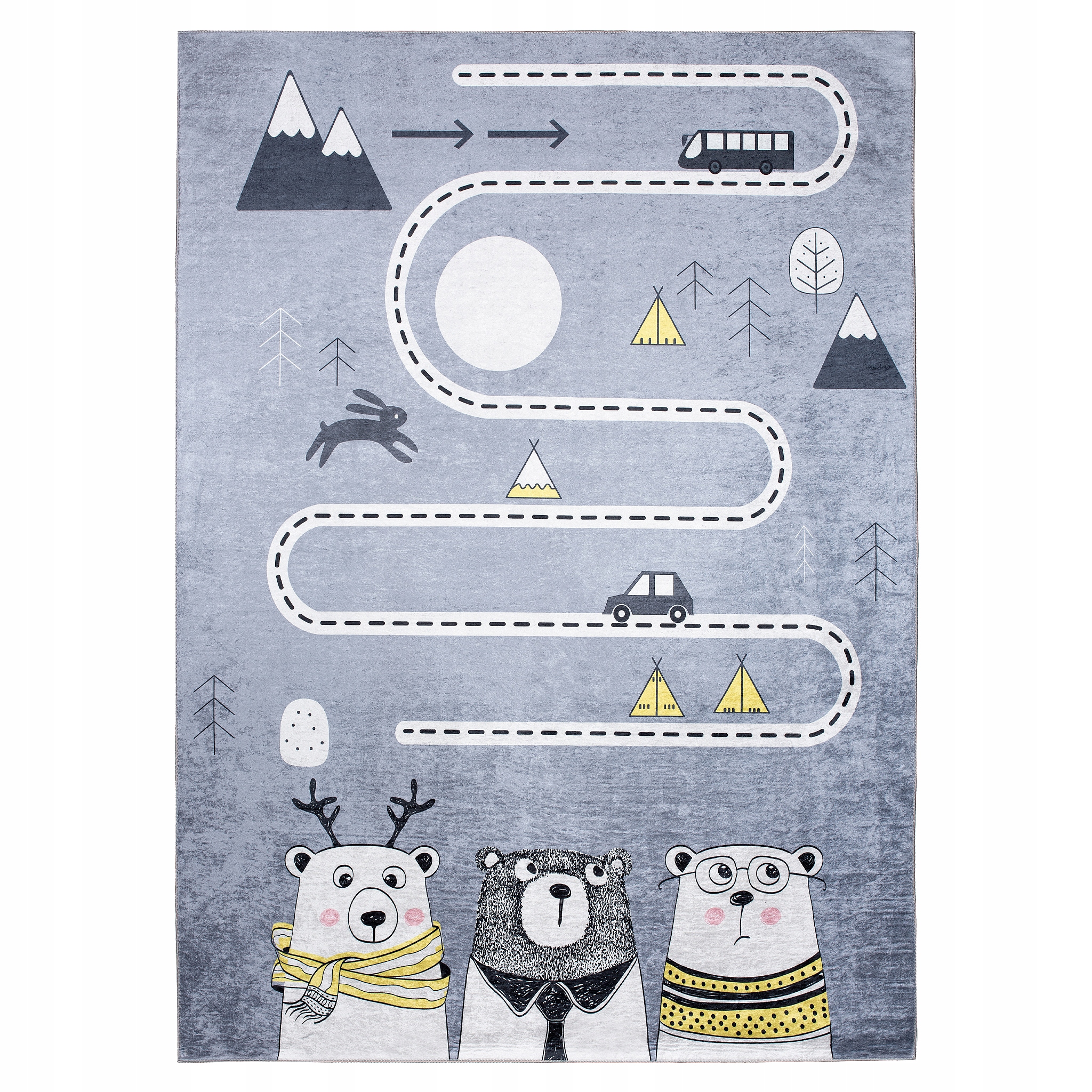 

Dywan Emma 140x200 Dla Dzieci Kolorowy Modny v10