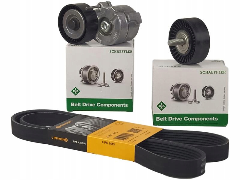 INA NAPINACZ+PASEK OPEL VECTRA C SIGNUM 1.9 CDTI Producent części INA