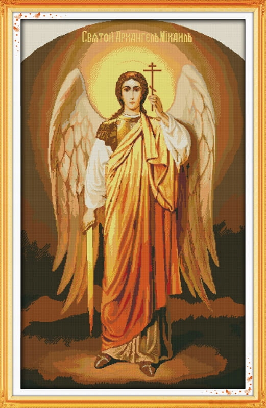 Křížková výšivka počítaná sada (kanva, mulina)