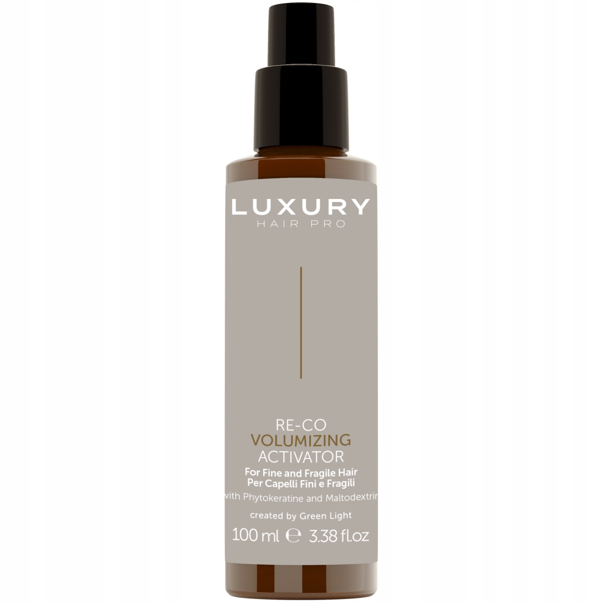 Green Light objemový aktivátor pro jemné a křehké vlasy Luxury Re-co 100 ml