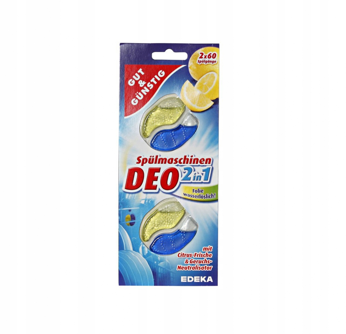 

Zapach do zmywarki Gg duopack 2x60 cykli De