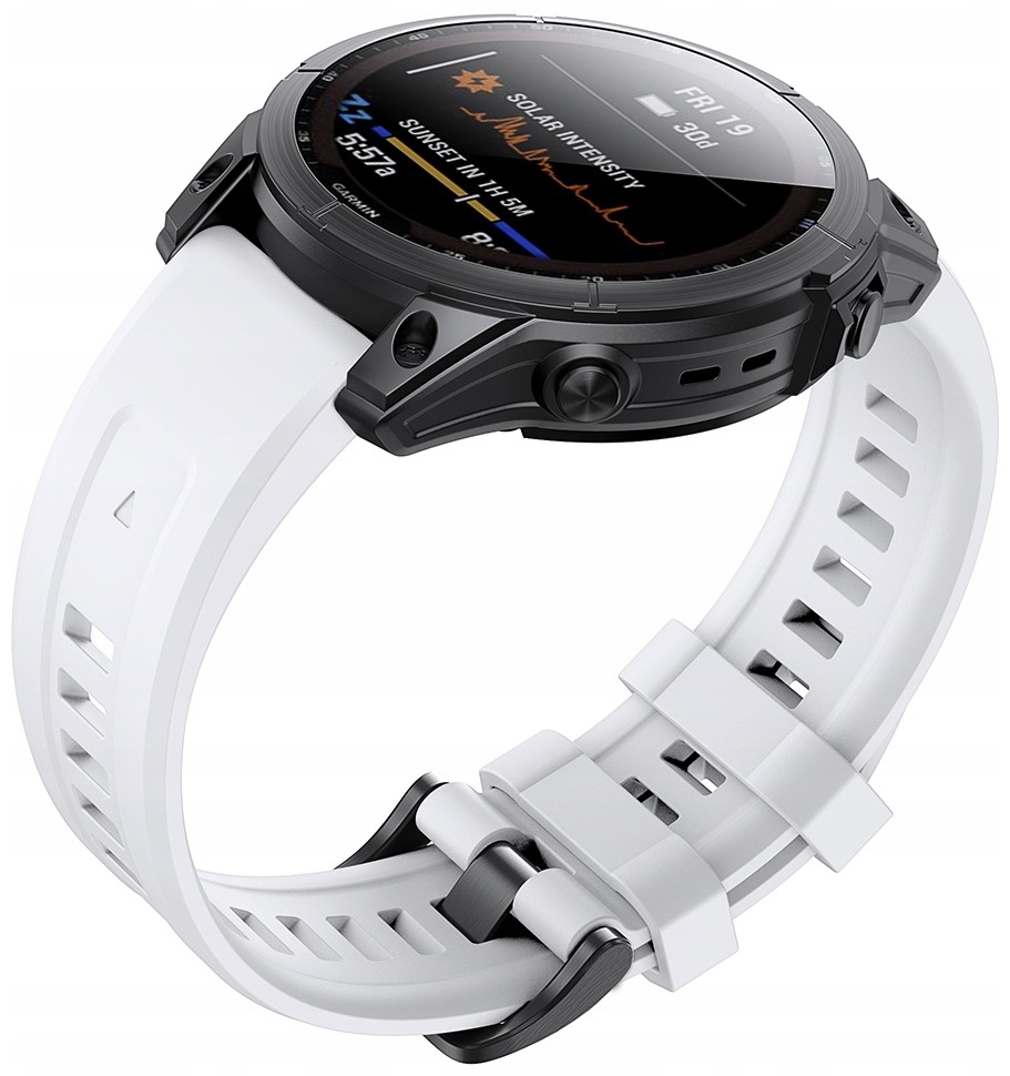 BIAŁY Pasek Garmin Fenix 7 Sapphire Solar (22mm) Producent Inna