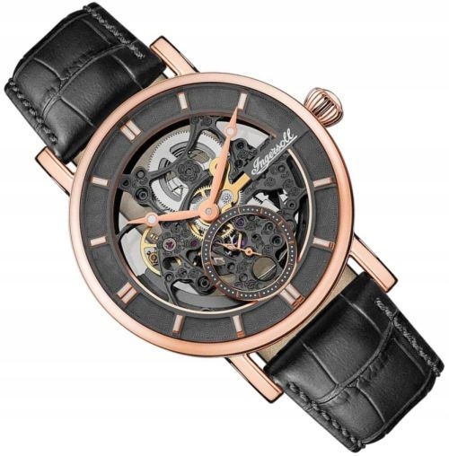 Pánské Hodinky Ingersoll I00403B The Herald Skeleton Automatické Box