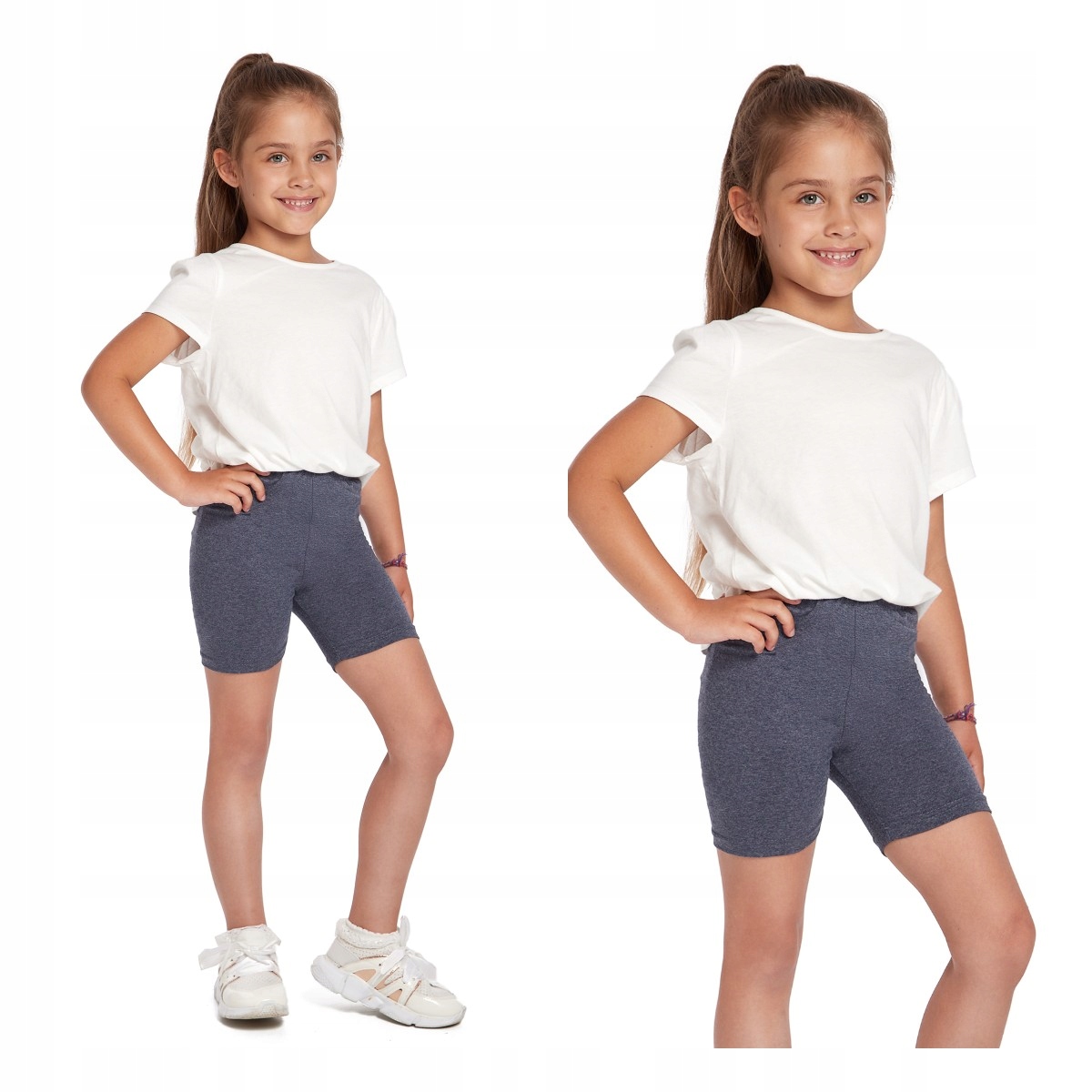 

Dziewczęce Legginsy 1/2 Szorty Jeans 158
