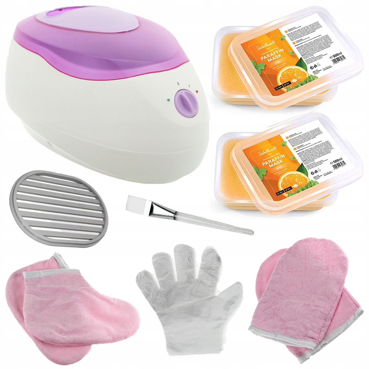 Parafiniarka 265W Duży Zestaw 1000ml Parafiny Akcesoria
