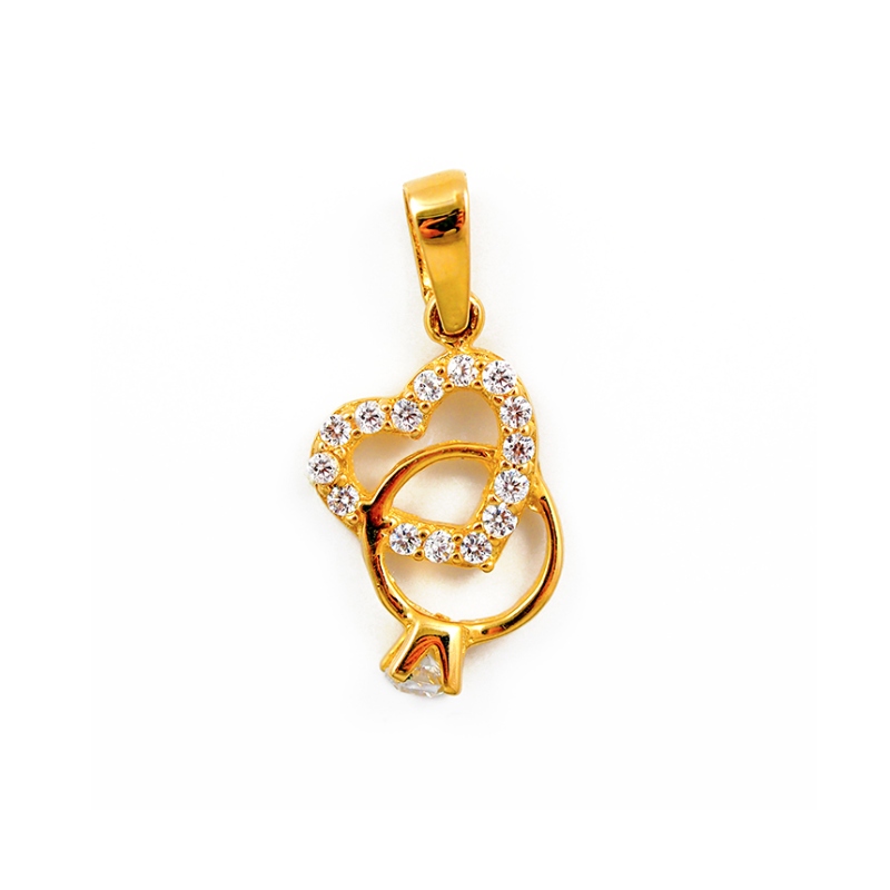 Srdíčko s prstenem