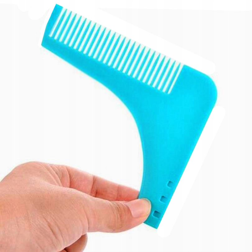 Grzebień do stylizacji BRODY Zarostu SZABLON Kod producenta nie posiada