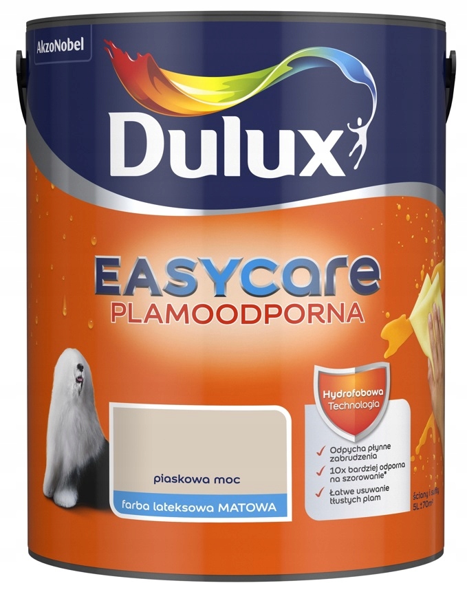 

Farba Dulux Easycare piaskowa moc, 5l