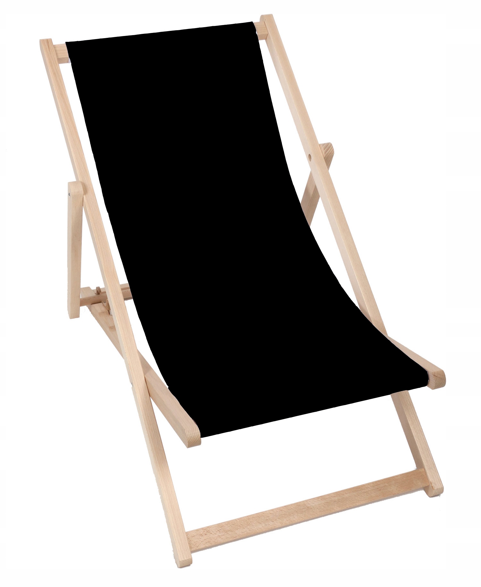 

Leżak Drewniany plażowy solidny Mocny