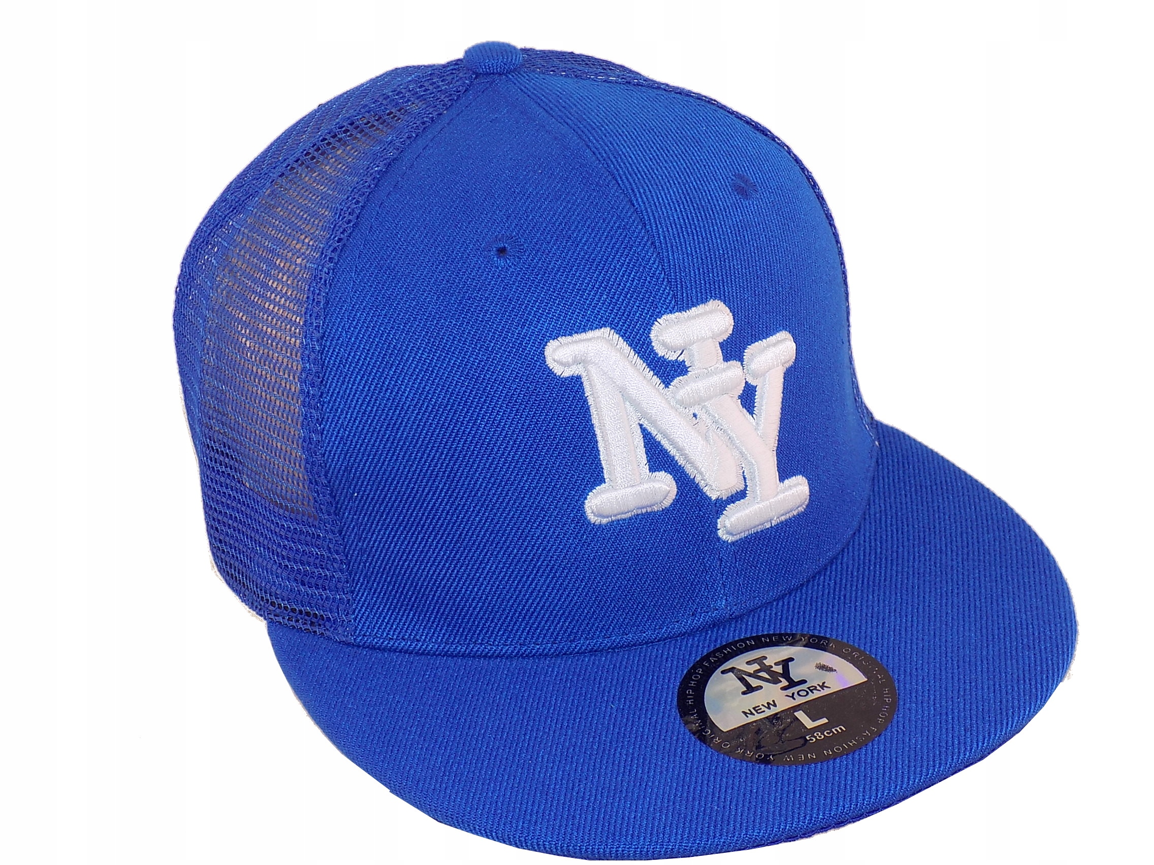 FULLCAP NEW YORK SNAPCAP + SIATKA 58CM Marka inna