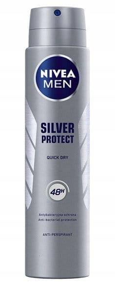 

Nivea Men Deo Spray 250ML Silver Protect