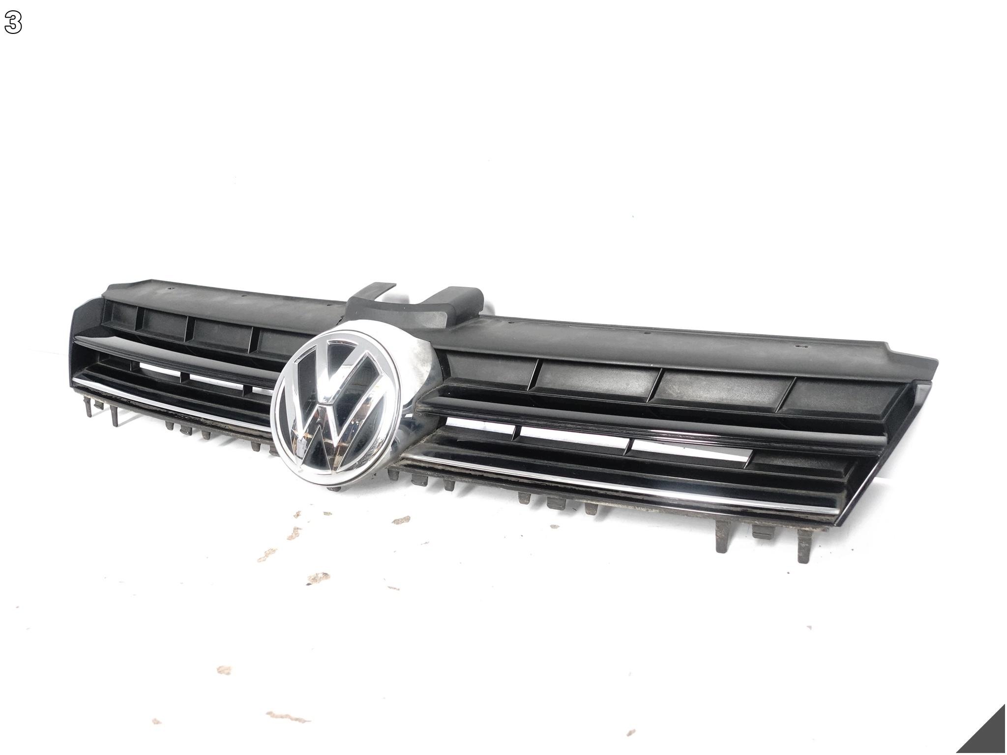 VW GOLF VII 7 5G0 12-16 grill grille grid EMBLEMAT W bumper front