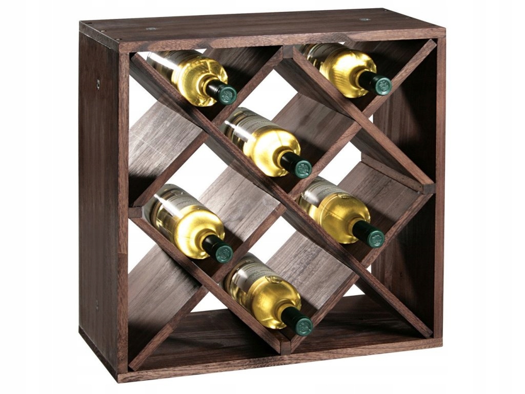 Drevený stojan na víno, Kesper