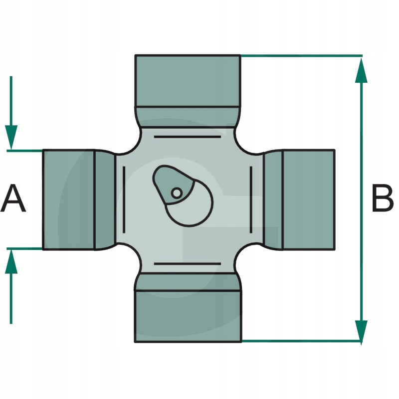 Weasler Zestaw krzyżaków 42x104 F26, AW26 Producent części Weasler