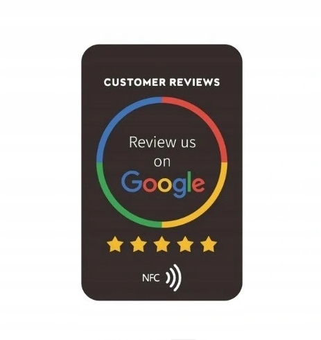 KARTA NFC DO WYSTAWIANIA OPINII GOOGLE + BONUS