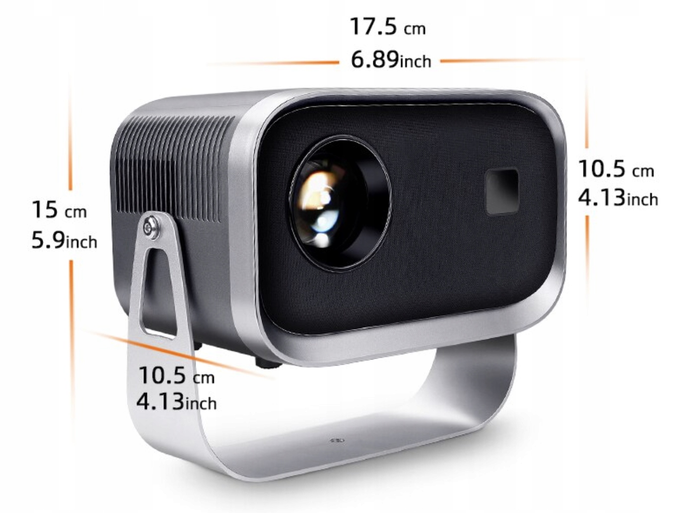 MINI PROJEKTOR RZUTNIK FULL HD LED ANDROID SMART TV WIFI BLUETOOTH ZOOM Model K6