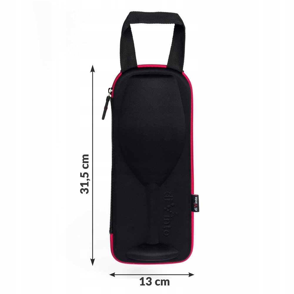GIGANTYCZNY KIELISZEK z Etui diVinto 750 ml Czarny Linia diVinto