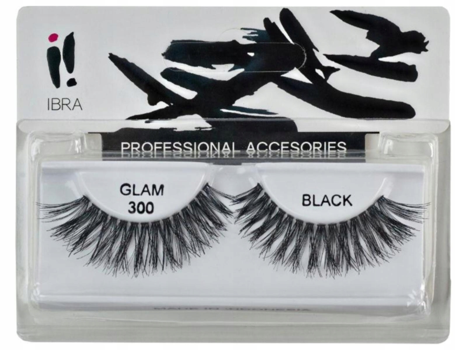 

Ibra Glam 300 Black Para sztucznych rzęs na pasku