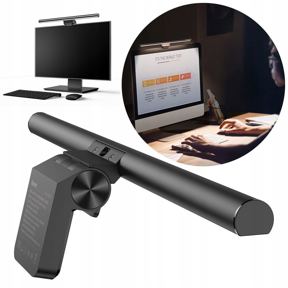 

Lampa Led Do Monitora Laptopa Usb/usb-c Baseus