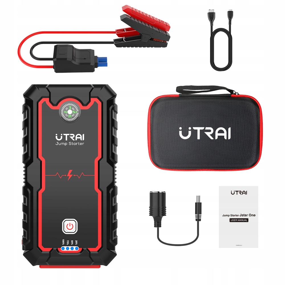 POWERBANK Car Booster Jump Starter UTRAI 2000A UTRAI za 369 zł z Strykow -   - (13951484153)