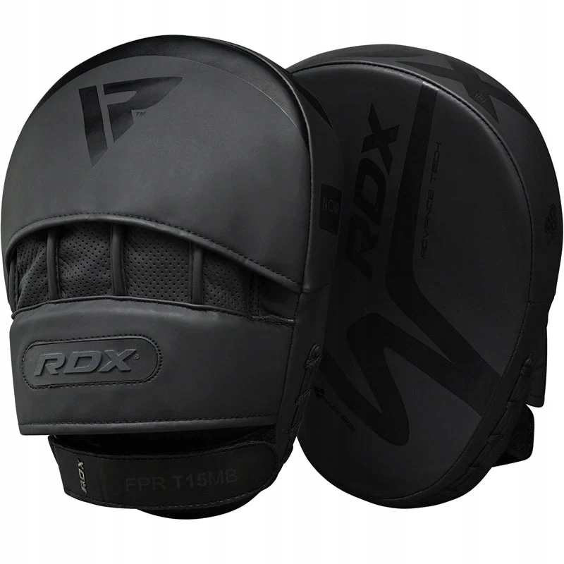 Rdx Zakřivené boxovací chrániče T15 Focus černé