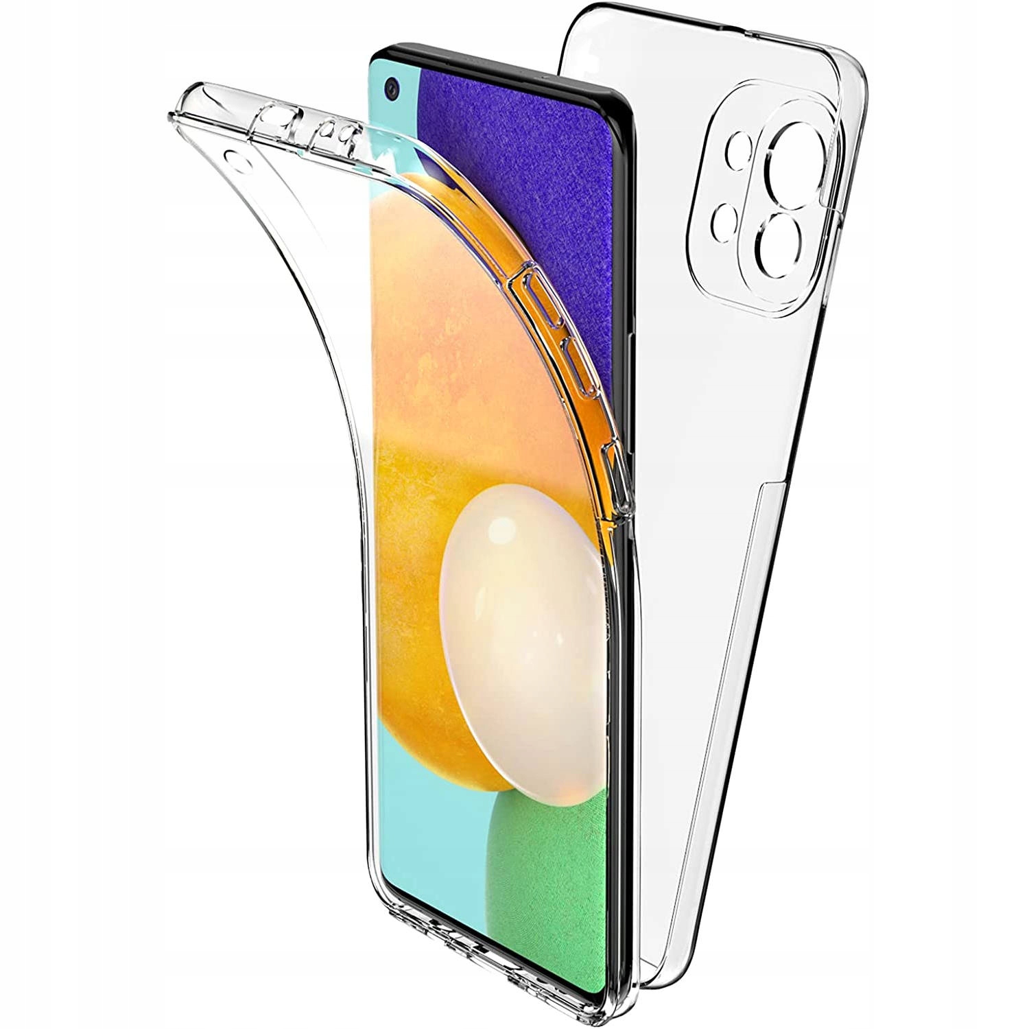 

Etui Do Xiaomi MI 11 5G Dwuczęściowe Przeźroczyste